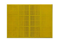 ポリウレタン ゴム製振動の網目スクリーン20 |色80のmmの厚さの黄色